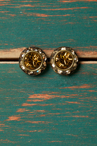 Gem Cluster Studs