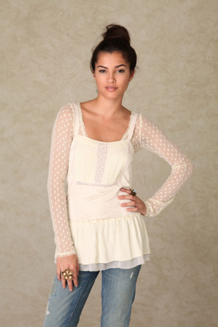 Insideout Lace Cami Tunic