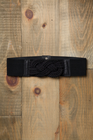 Knotted Stretch Waist Belt