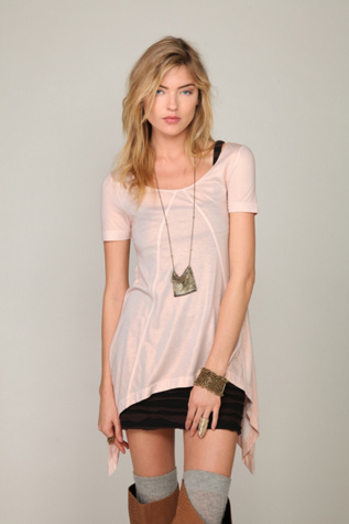 Short Sleeve Luminescent Tunic