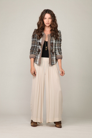 Drapey Wideleg Pant