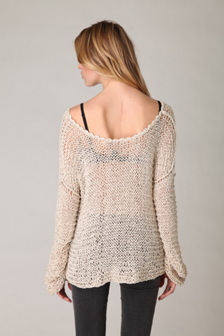 Tape Yarn Beach Sweater