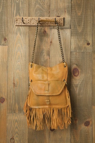 Lia Fringe Chain Tote