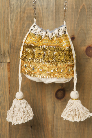 FP-1 Royal Tassel Cinch Bag