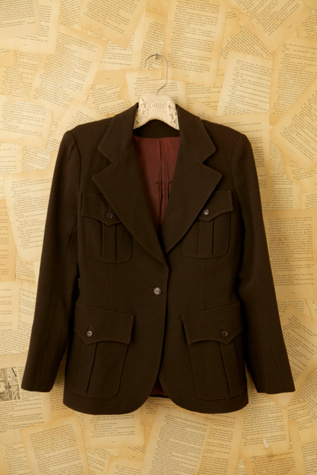 Vintage 70s Brown Yves Saint Laurent Blazer