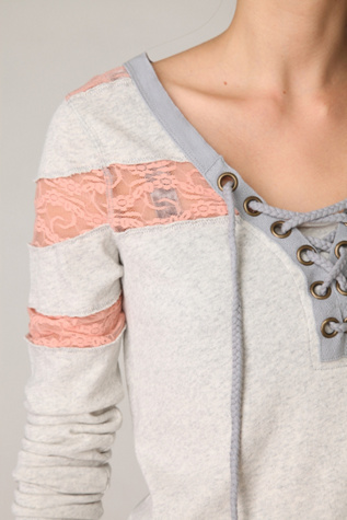 We The Free Lace Up Henley