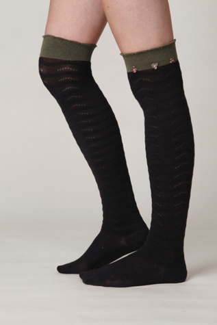 Rosette Tall Sock