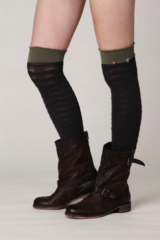 Rosette Tall Sock