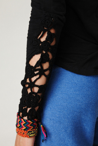 Crochet Cuff Henley