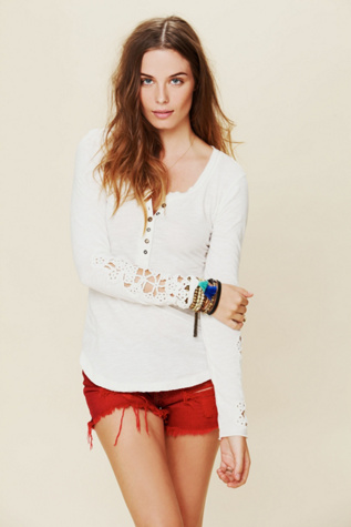 Crochet Cuff Henley