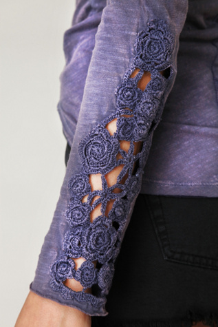 Crochet Cuff Henley