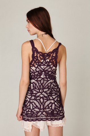 Battenburg Lace Slip