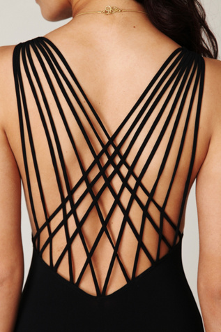 Lattice Back One Piece