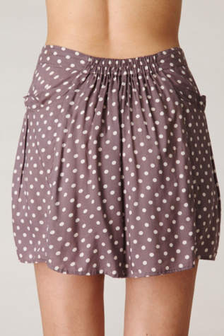 Polka Dot Skort