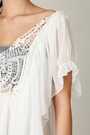 Hearts Flutter Top
