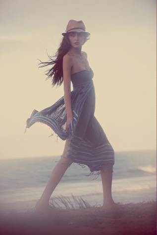 FP ONE Wavebreak Smocked Tube Dress