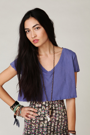 VNeck Crop Top