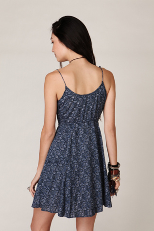 Flutter Away Printed Dress