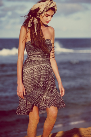 Watercolor Tube Dress