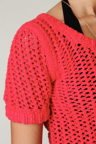 Harmonica Crop Pullover