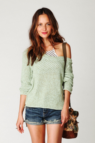 Marled Yarn Pullover