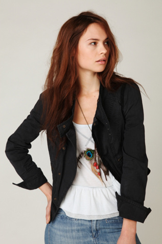 Shrunken Moto Jacket