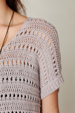 Dotted Lines Sweater Tunic