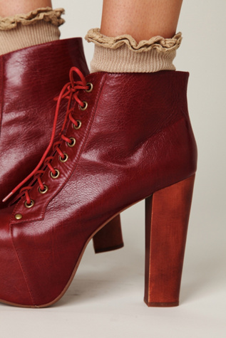 Burgundy Leather