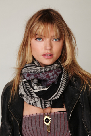 Henna Print Scarf