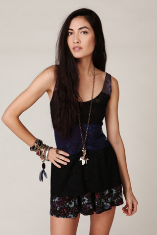 Patched Lace Cami