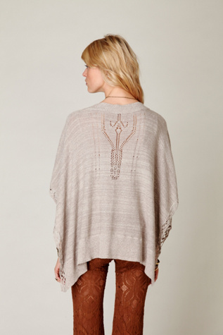 Kona Pointelle Poncho