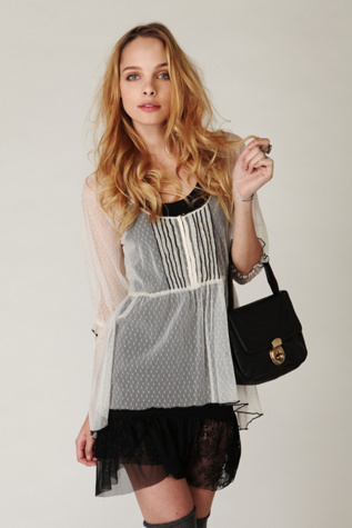 Corset Ruffle Bottom Slip