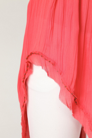 Sleeveless Hi Low Tunic