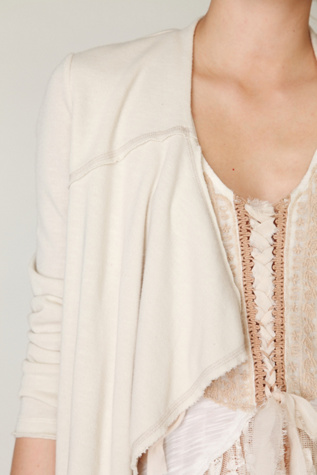 Cropped Back Layered Jacket
