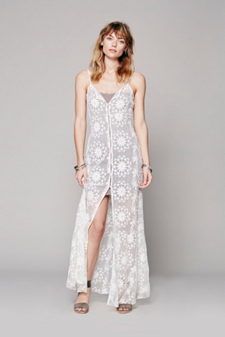 Forbidden Garden Mesh Maxi