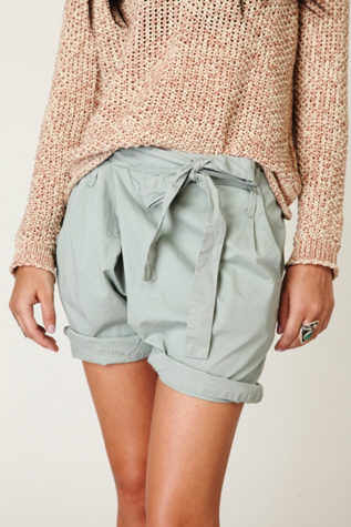 Crossover Wrap Shorts