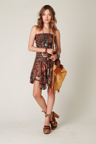 FP ONE Banded Florals Dress