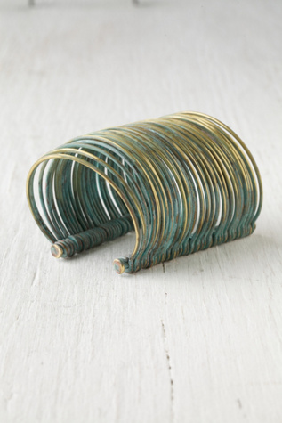 Copper Coil Cuff