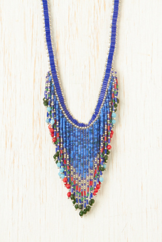 Aztek Seed Bead Necklace