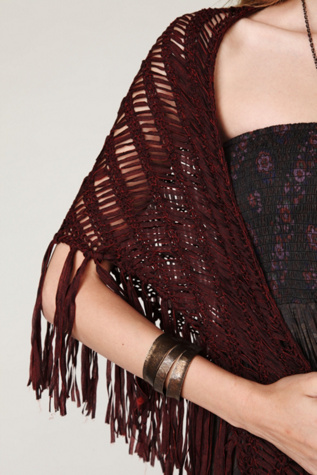 Ladder Ribbon Shawl
