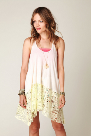 Textured Bottom Trapeze Tank