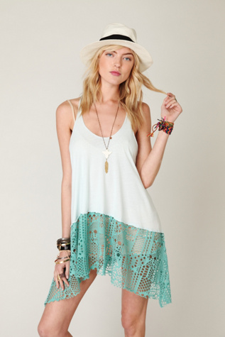 Textured Bottom Trapeze Tank