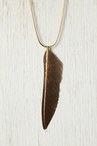 Golden Wing Necklace