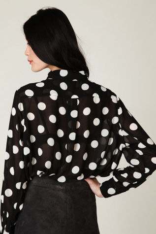 Polka Dot Blouse