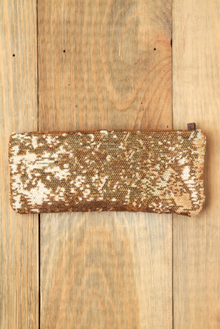 Dodge Shimmer Crossbody Clutch