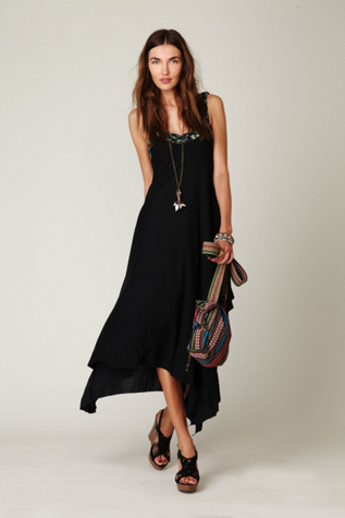Ruffles Panel Dress