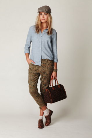 Floral Printed Pant