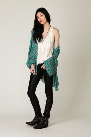 Quilted Leather Pant