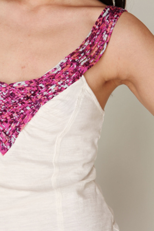 Macrame Corset Tank