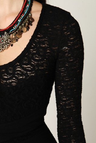Dancing in the Dark Lace Tunic